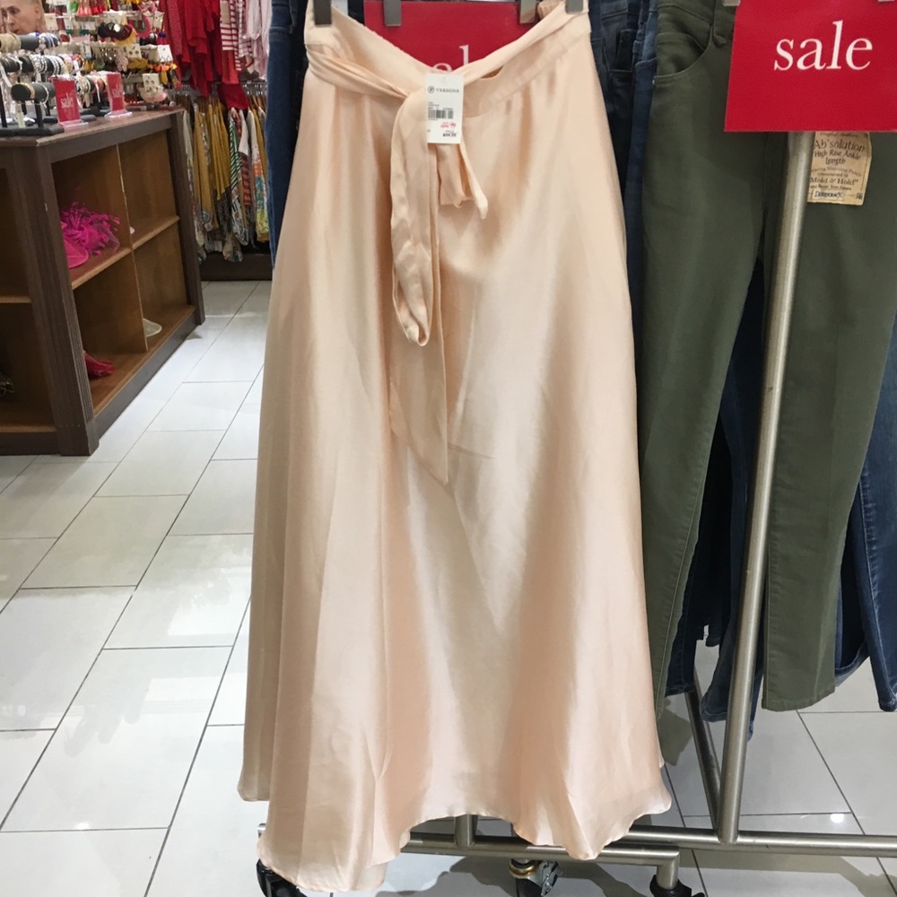 Flint & Moss pink blush maxi skirt💖